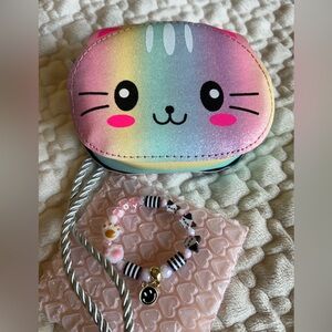 Adorable Little Girls Purse with a little bracelet